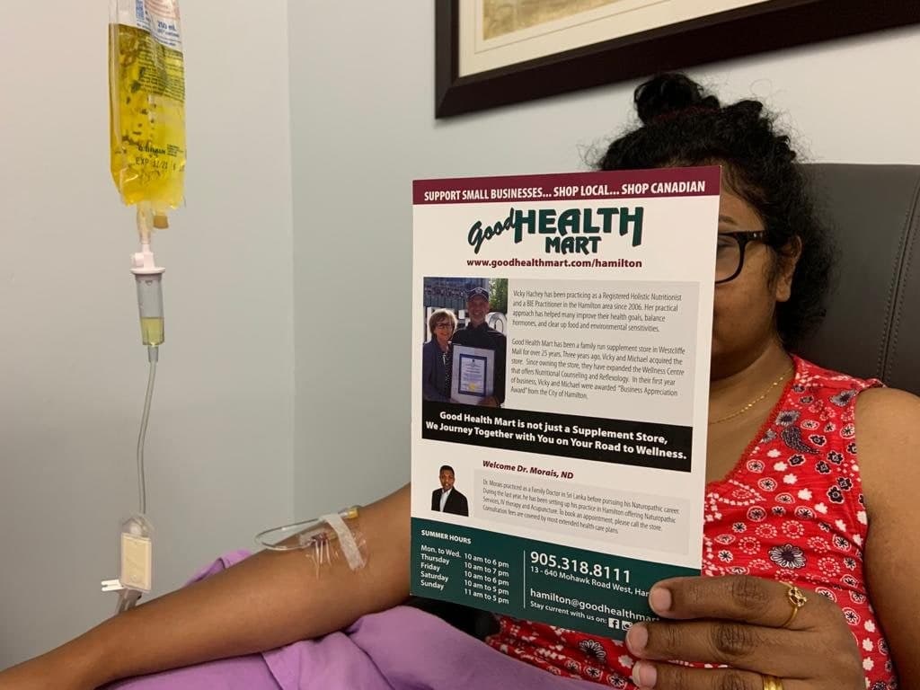 Skin Support IV Formula in Hamilton